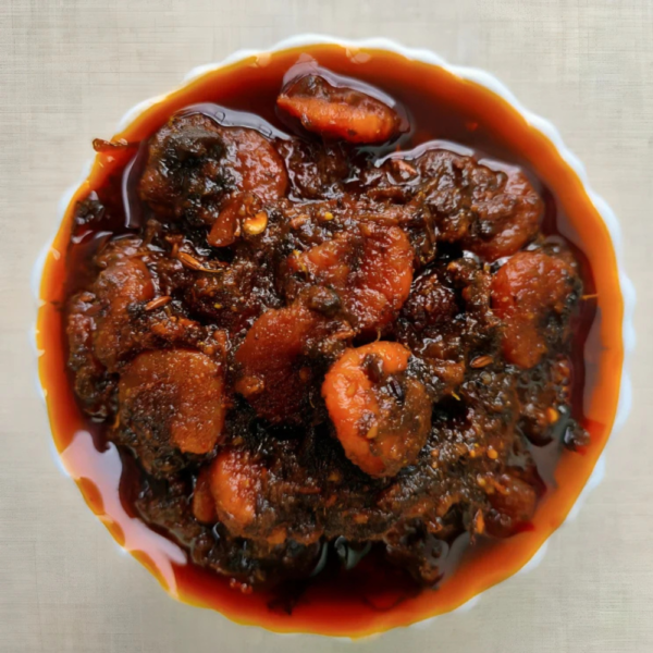 Gongura Prawns Pickle