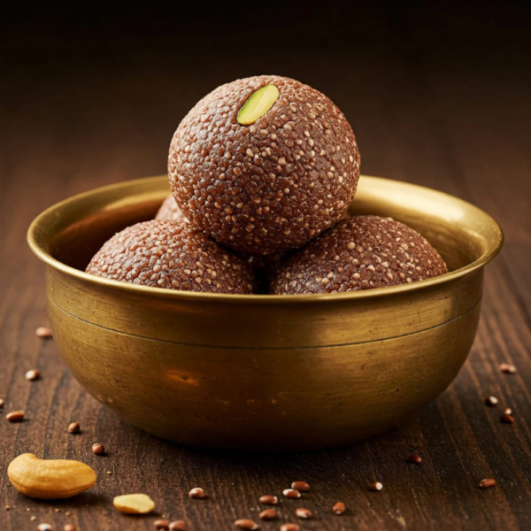 Ragi Bellam Laddu (sugar free)